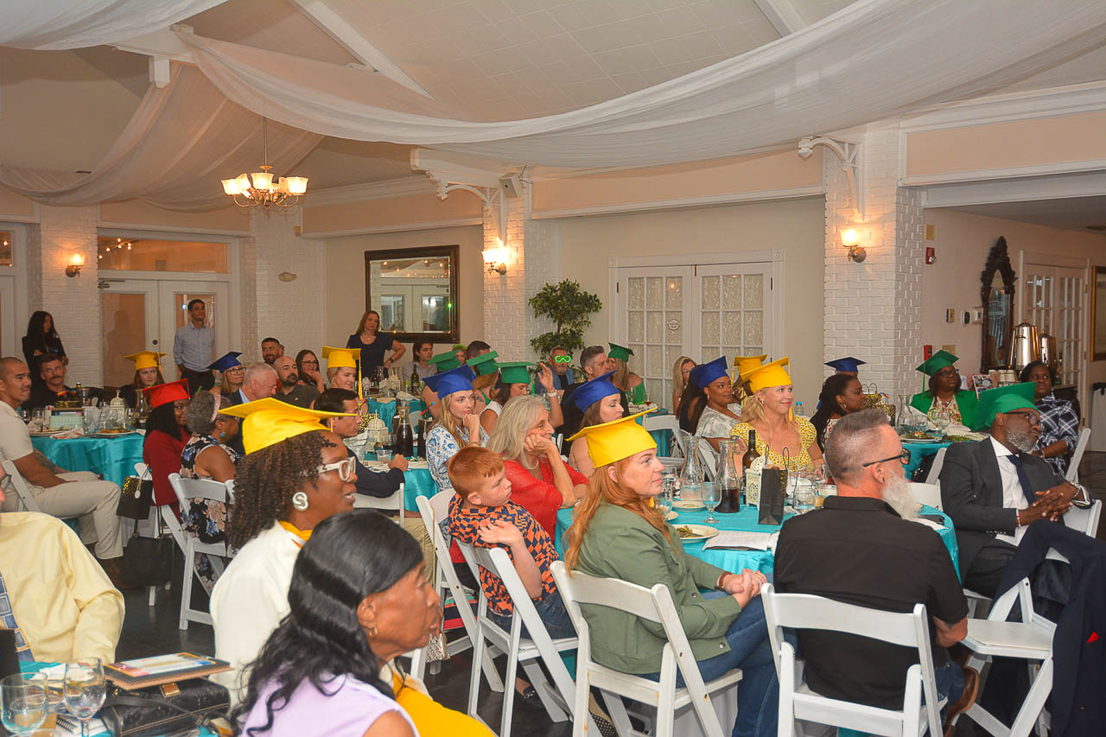 Leadership Gainesville Class 52 graduates and guests seated during the graduation ceremony
